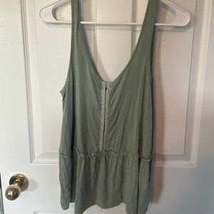 American Eagle - Light army green tank top